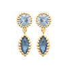Pendants d'oreilles Colors bleu