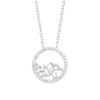 Collier ras de cou Cercle Cassiopée