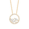Collier ras de cou Cercle Cassiopée