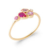 Bague Colors plaqué or