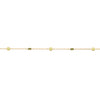 Bracelet Colors couleurs vert plaqué or