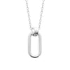 Collier pendentif Knot motif noeud argent