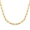 Collier mailles acier rectangulaires, L'Audacieuse by CityLights