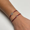 Bracelet Amore cordon rouge