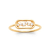 Bague Cassiopée ovale